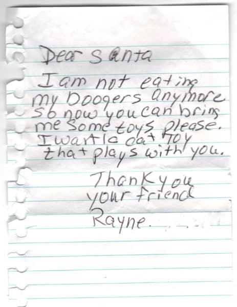 Letter to Santa 3