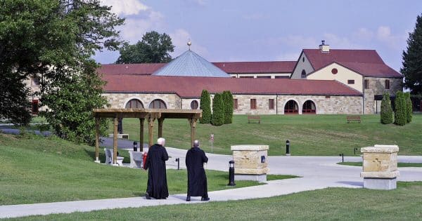 Monks at Archabbey
